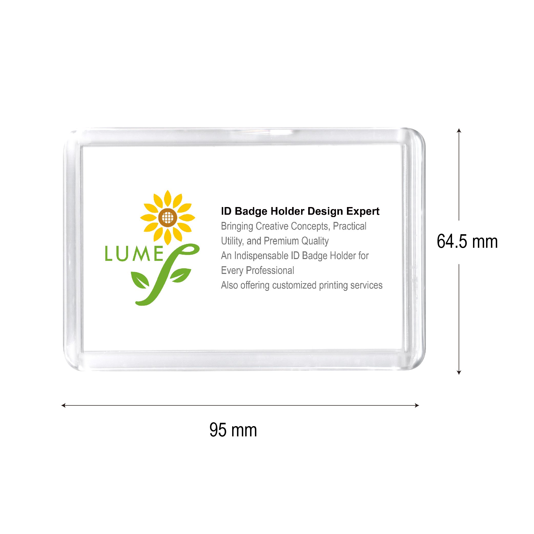 Name Badge Holders with ID Card Clip: Wholesale Detachable Badge Holders for Secure Identification