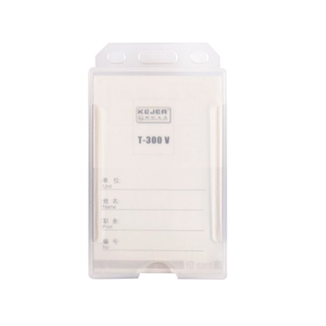 Custom Logo Can Put Multiple Cards Staff Card Set Plastic Safety Business ATM Card Holder For Employee
