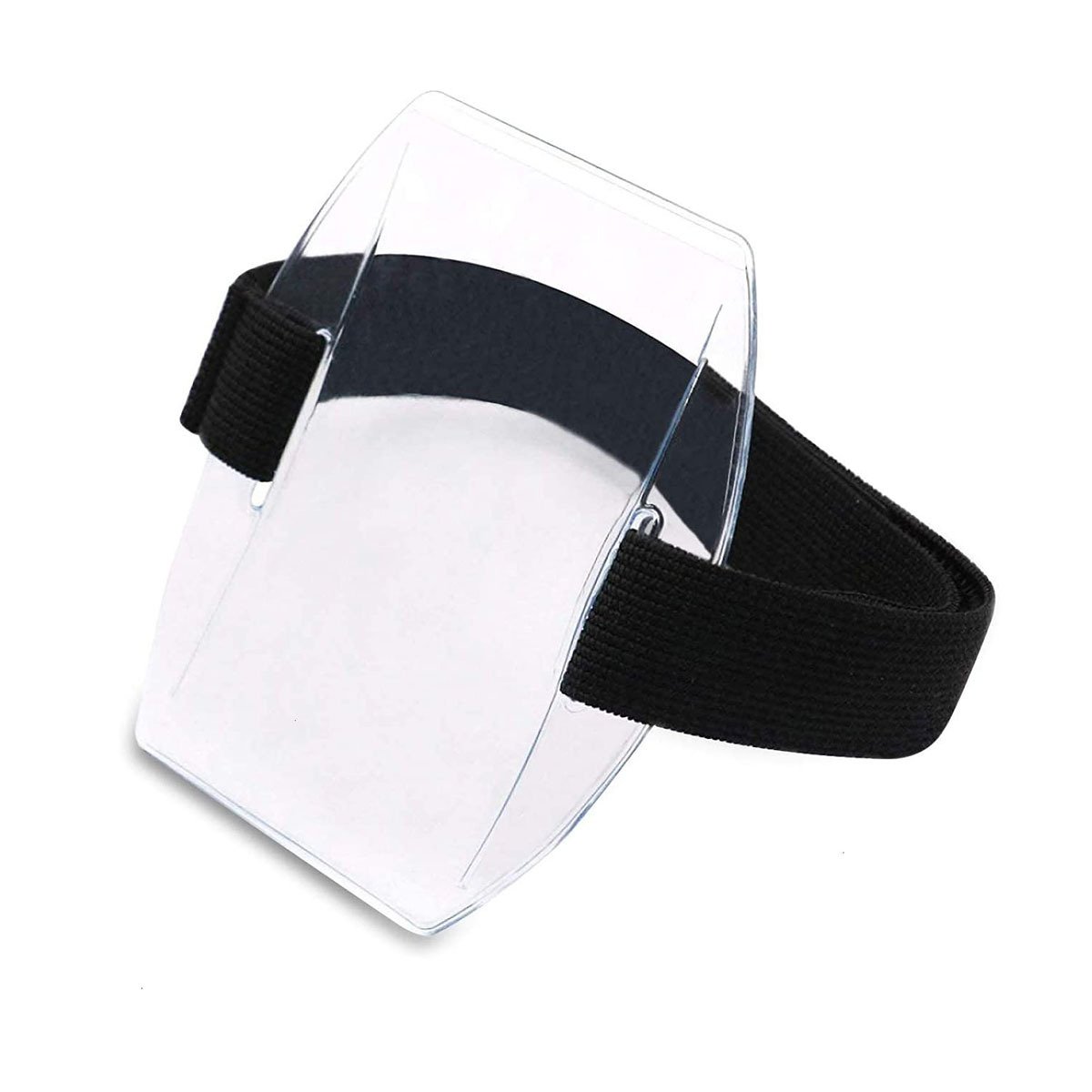 Factory Wholesale Black Armband ID Card Badge Holder Arm Badge Holder with Adjustable Strap