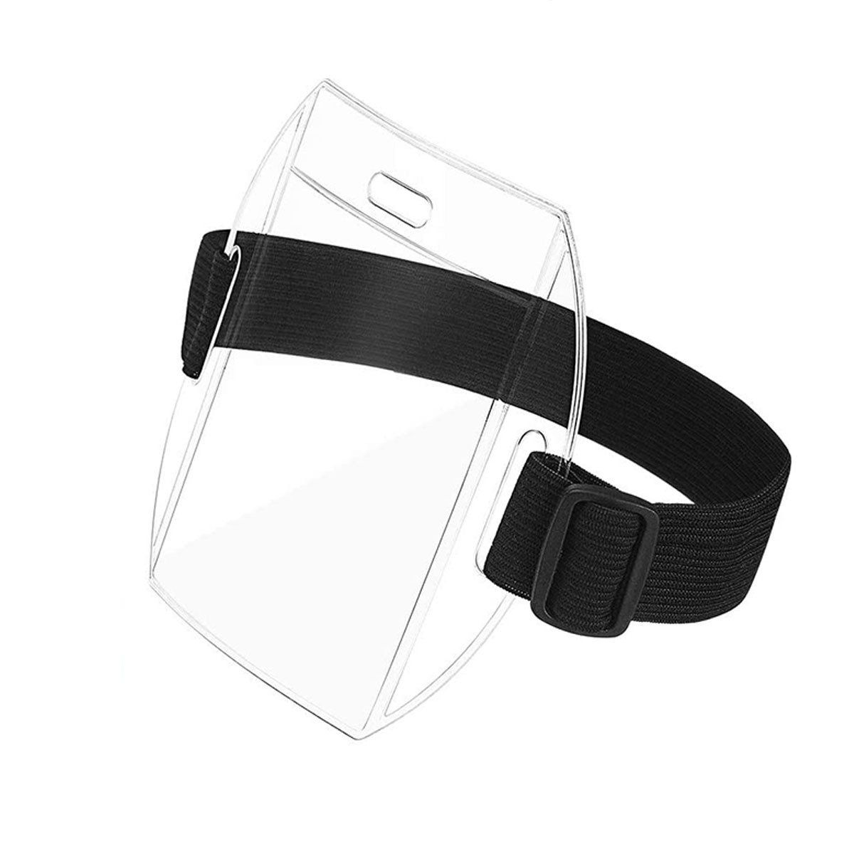 Factory Wholesale Black Armband ID Card Badge Holder Arm Badge Holder with Adjustable Strap