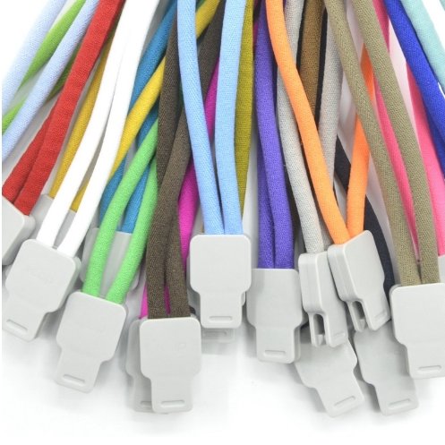 High Quality Custom Colorful Clear Lanyard ID Badge Holder for School Office Lanyard Nurse Accessories