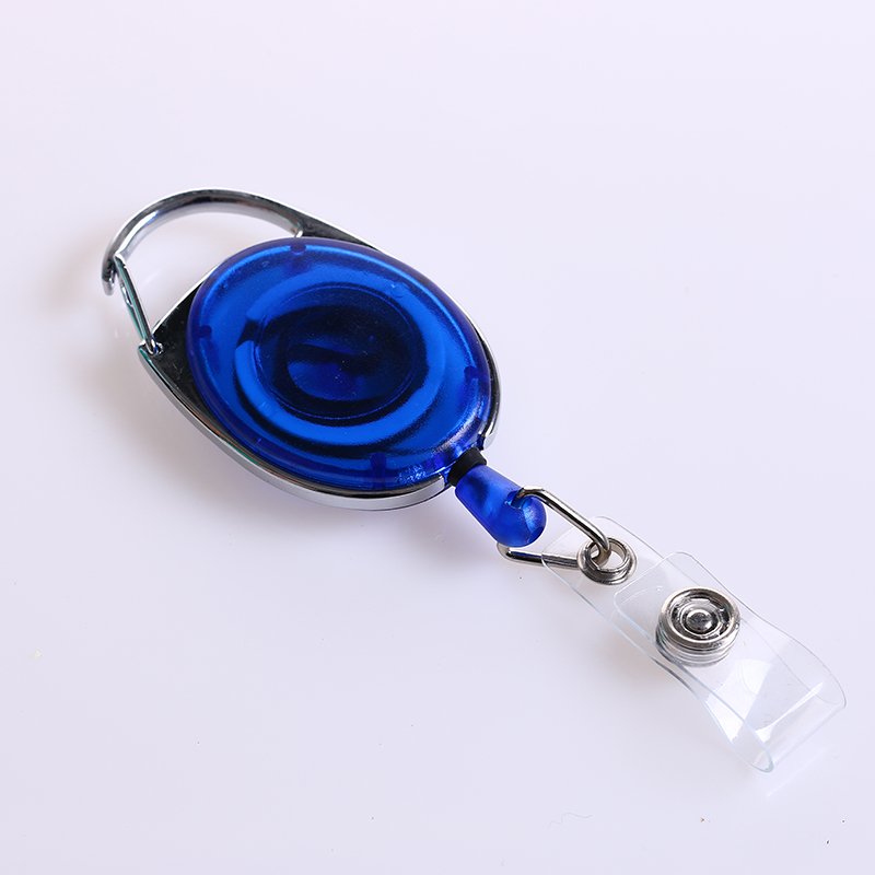 QORI Retractable Badge ID Card Holders With Carabiner Reel Clip