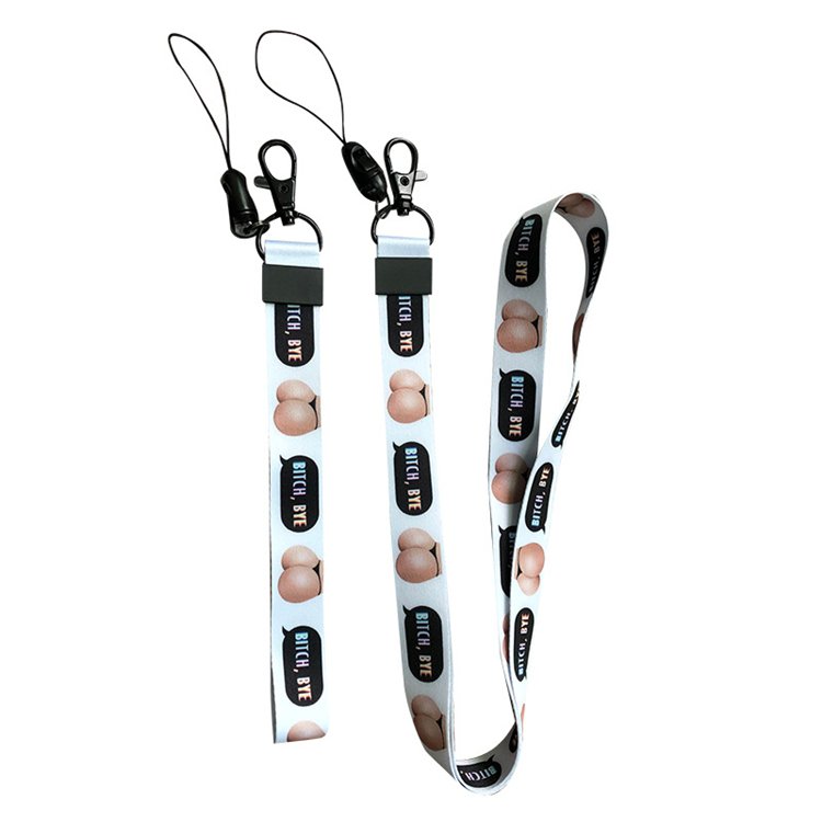 Vera Bradley Lanyard Material Roll Lanyard With Badge Holder