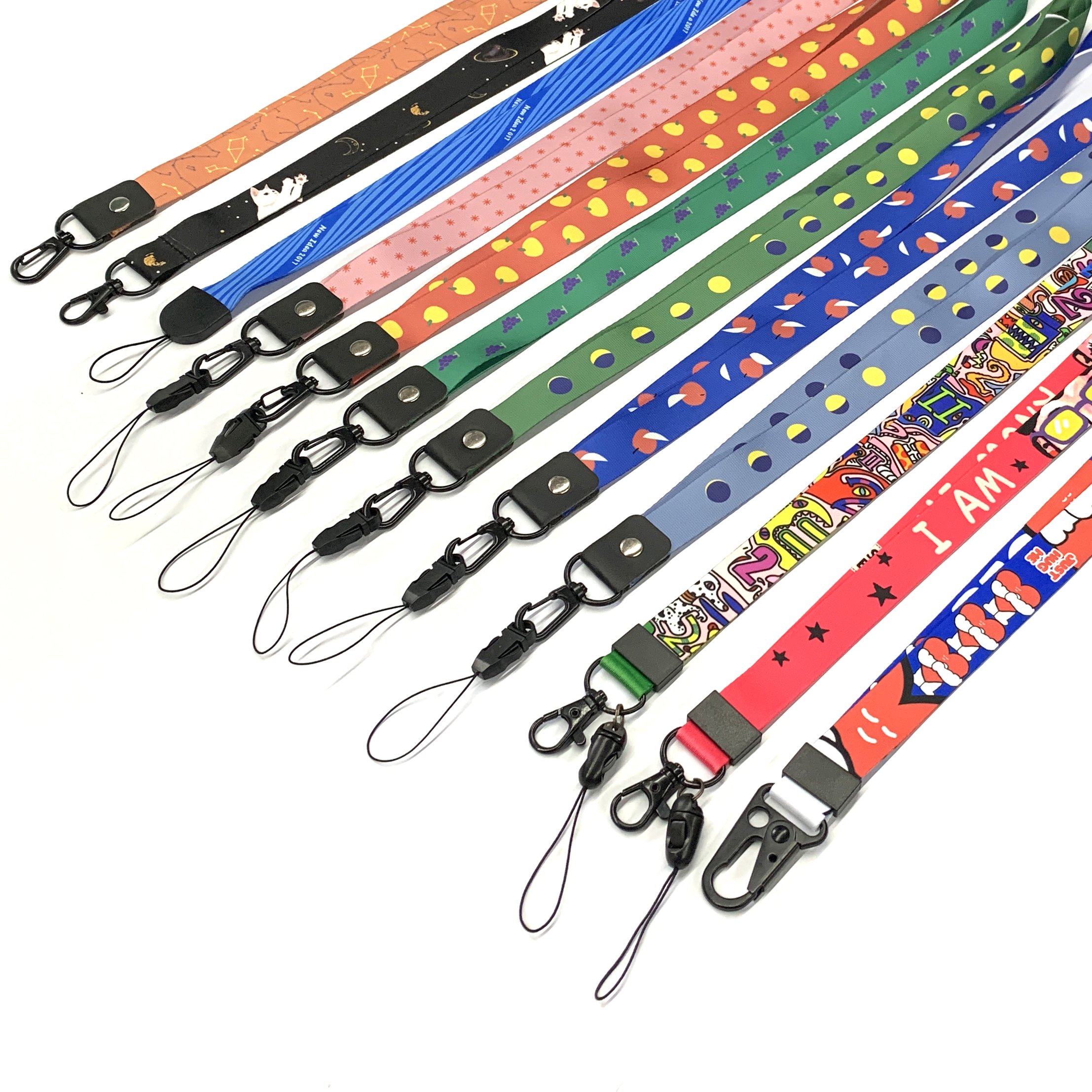 Chinese Knots Kofei Beddalle Leadies Boein Flu Fake Gunmetal Other Nylon Polyester Lanyards With Logo Custom