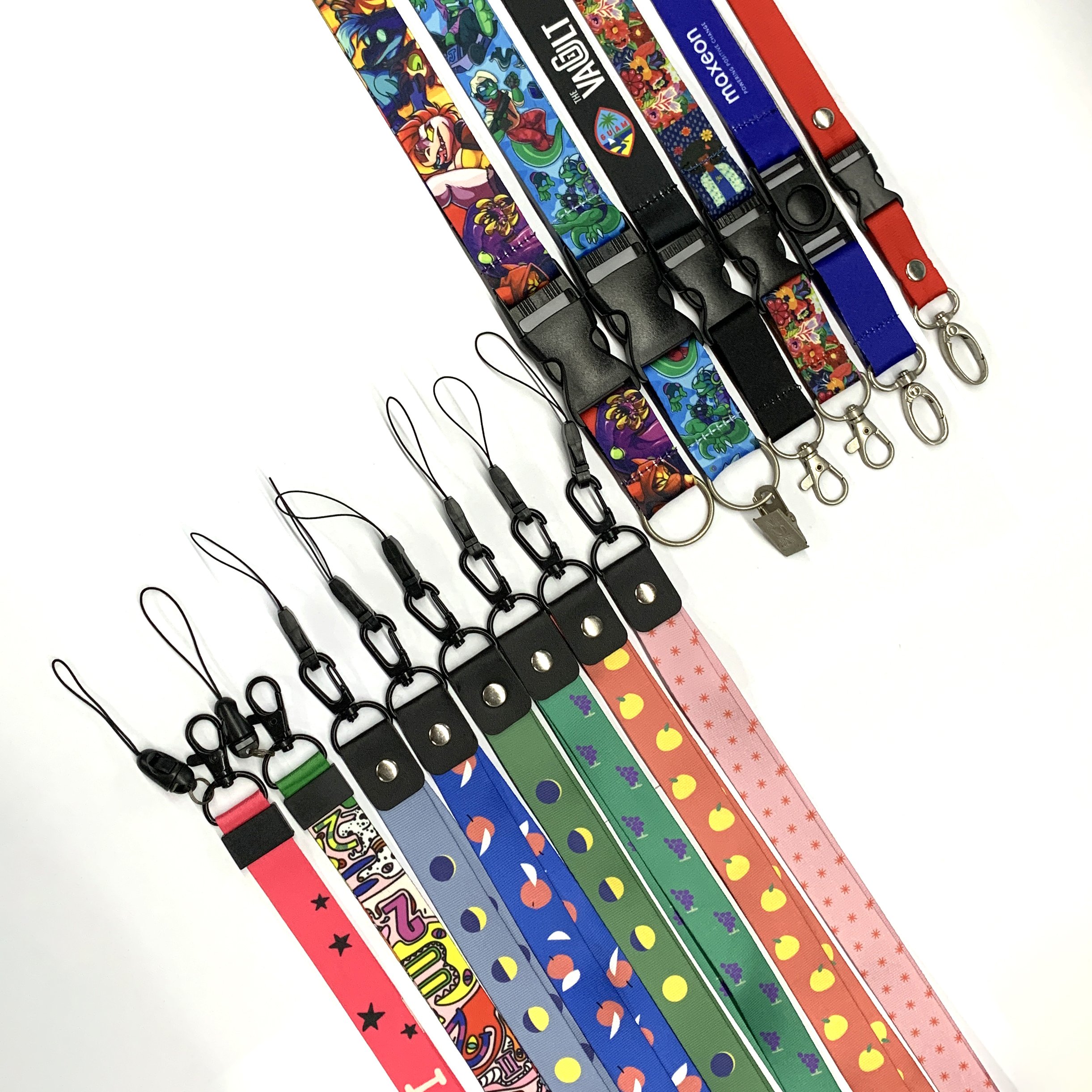 Chinese Knots Kofei Beddalle Leadies Boein Flu Fake Gunmetal Other Nylon Polyester Lanyards With Logo Custom