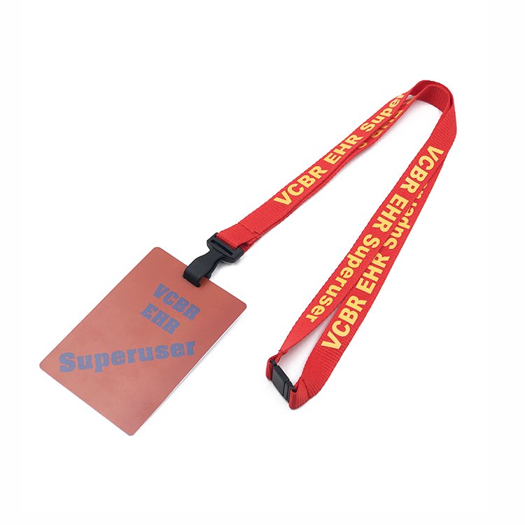 Hot Sale Universal Sublimation Lanyard Phone Neck Lanyard With ID Card Badge Holder