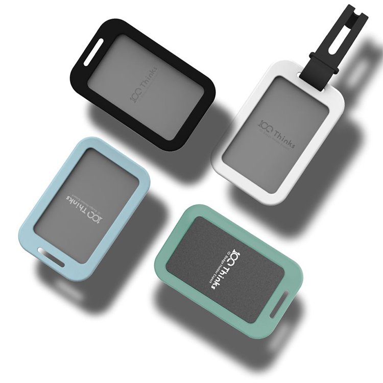 Lightweight Fashionable Business Card Holder with Fashionable Logo for School & Work ID Photo Credit Business Cards Made PU ABS