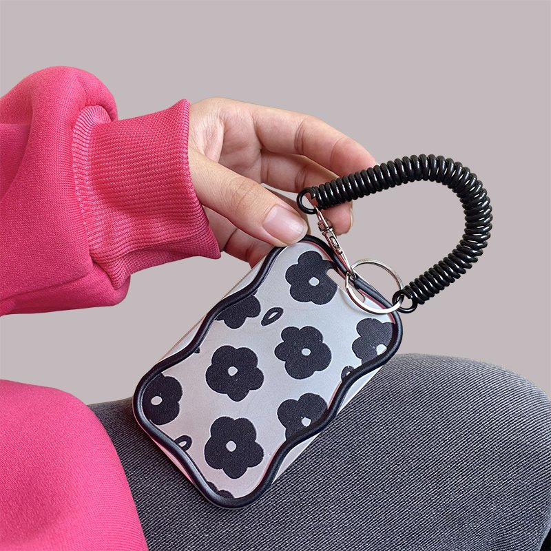 2024 New Arrival TPU Clear Phone Case Card And Name Badge Holder Cover With Credit Card Cover