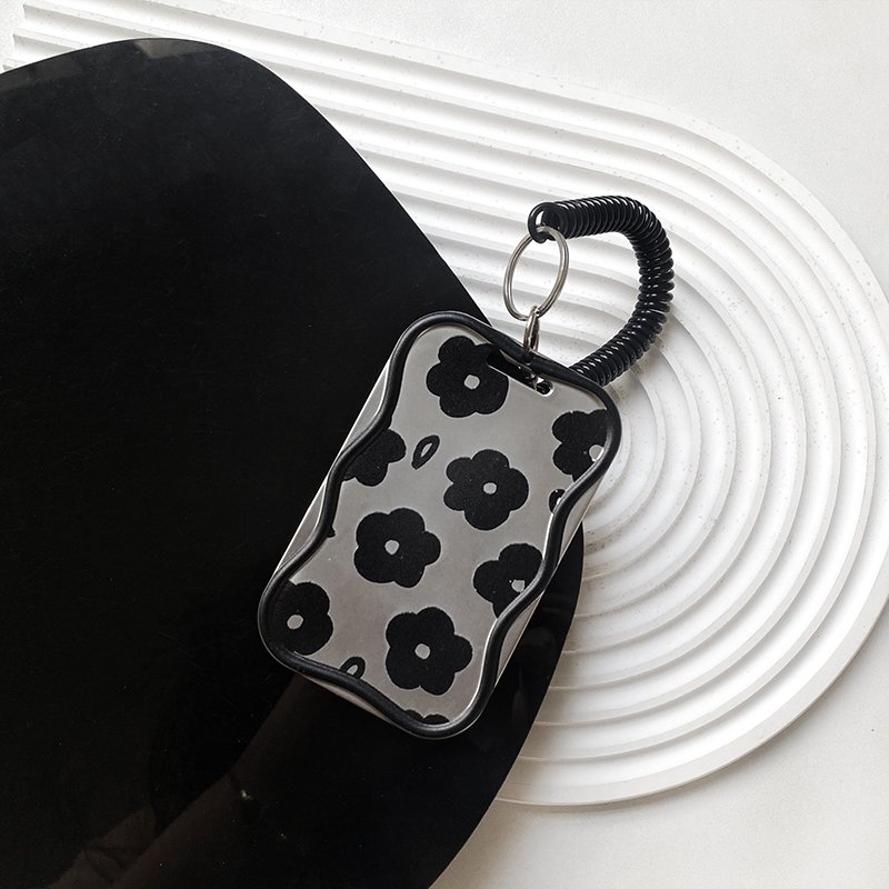 2024 New Arrival TPU Clear Phone Case Card And Name Badge Holder Cover With Credit Card Cover
