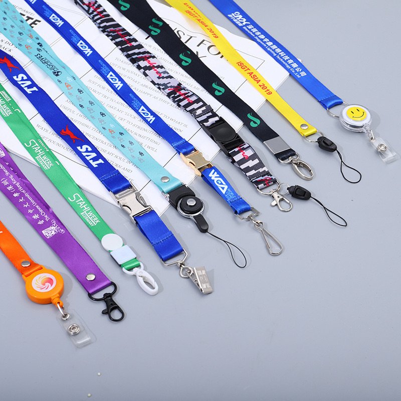 No Minimum Order Manufacturer Cheap Personalized Neck Tool Printing Polyester Sublimation Custom Lanyards With Logo Custom