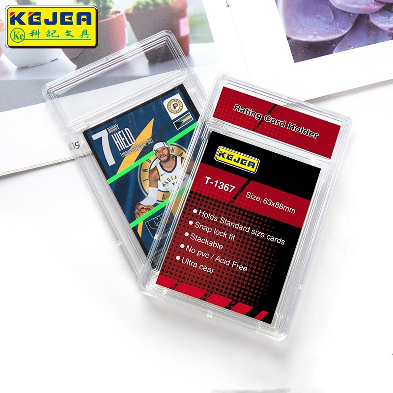 Graded Card Cases, ID Card Holder for Trading Cards, Graded Card Slab Baseball Card Sleeves Fit for YuGiOh, MTG, Sport Cards