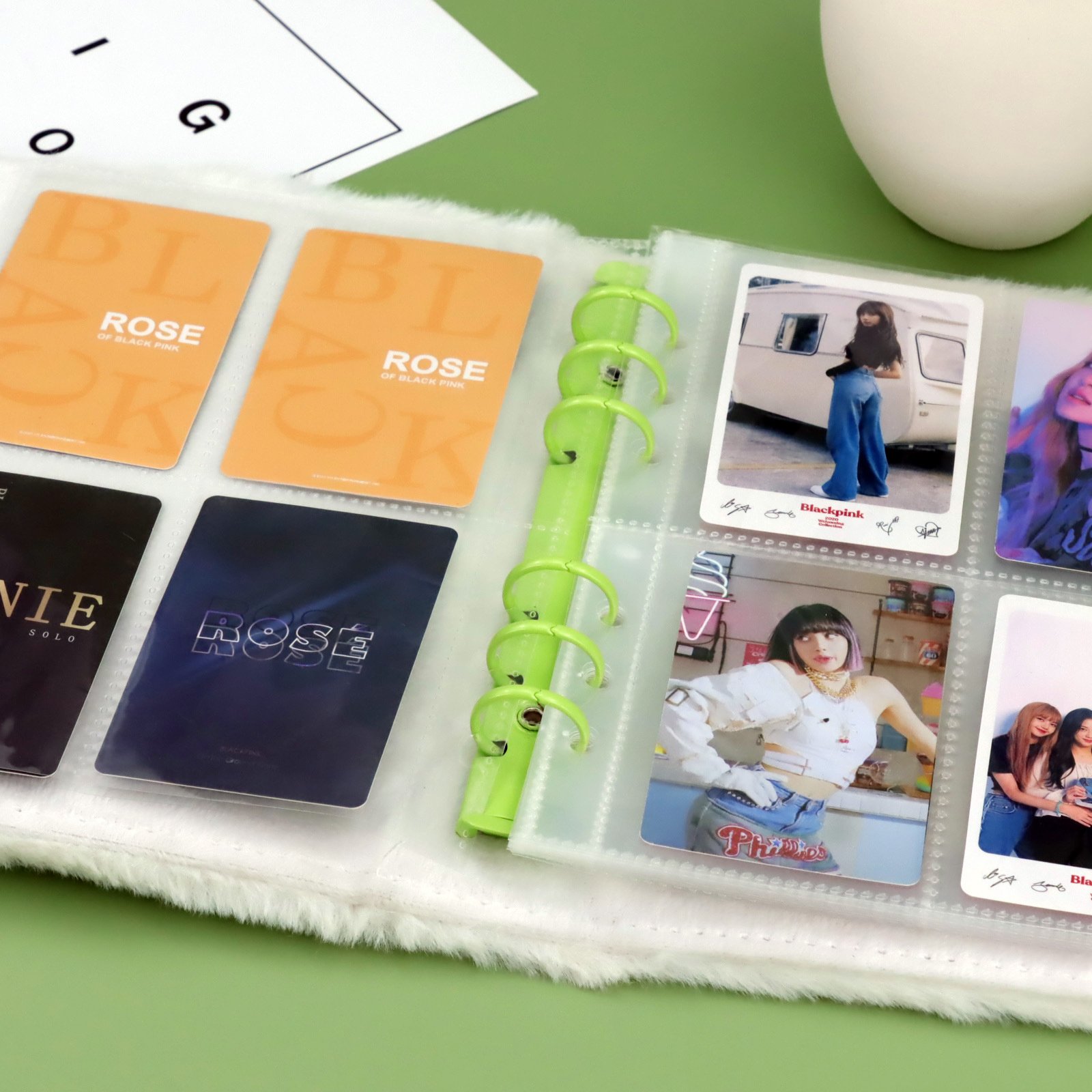New Fashion Design A5 Plush Photocard Holder Photocard Binder Photo Album Kpop Collect Books For Gift
