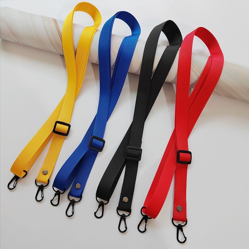 Wholesale Colorful Sublimation Neck Strap Id Badge Card Holder Polyester Lanyard
