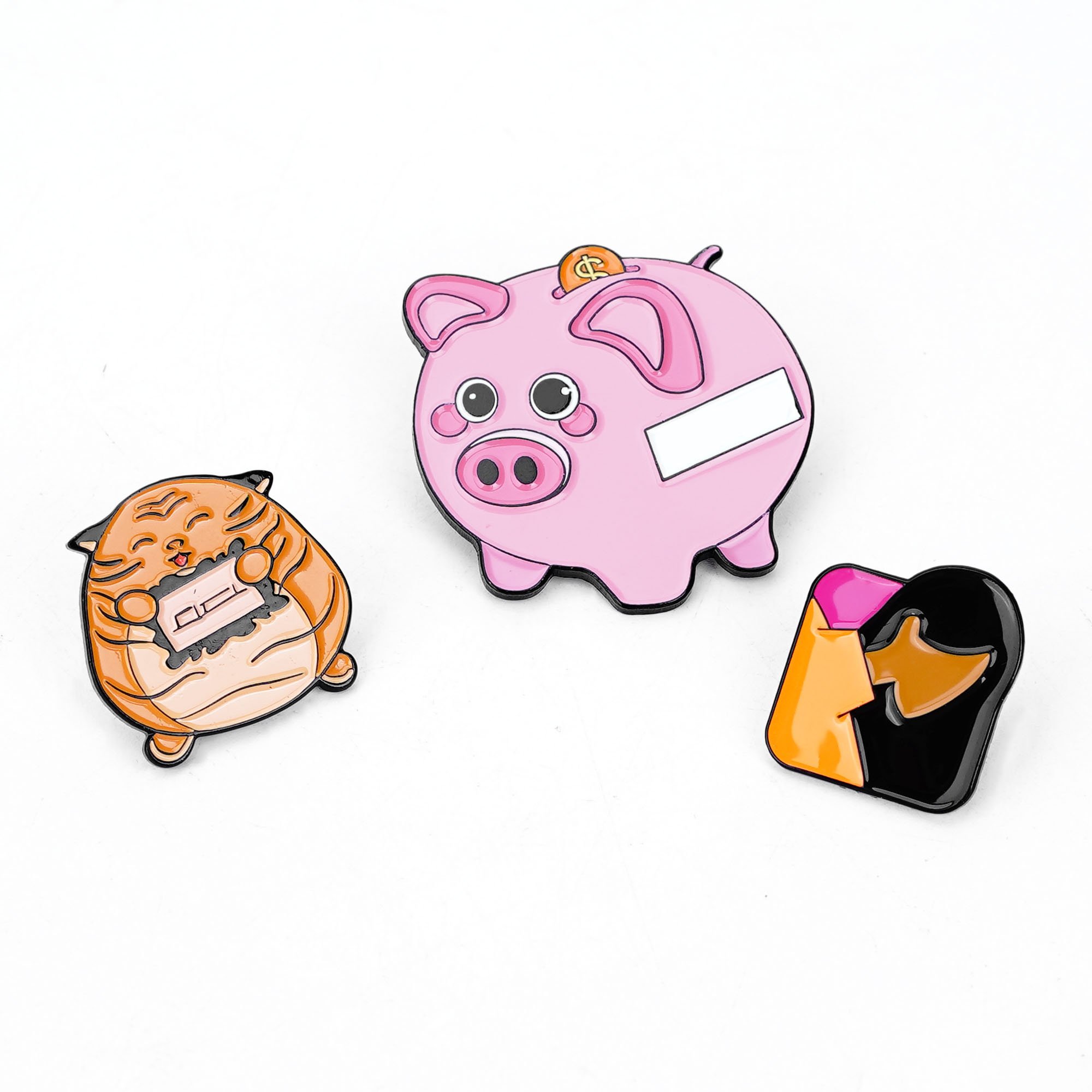 Wholesale Pin Factory Supplier Metal Badge Brooch Anime Lapel Pin Soft Hard Custom Enamel Pin