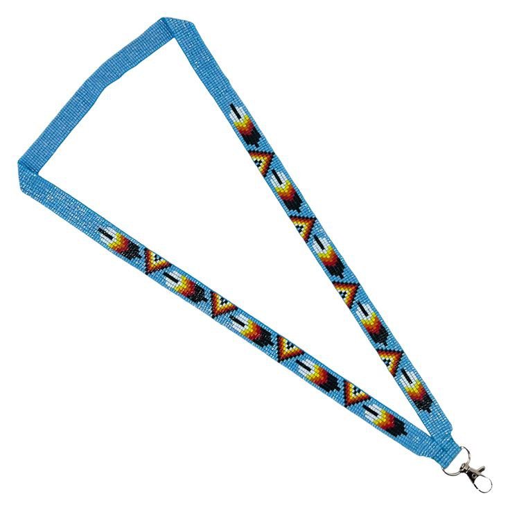 Beaded Lanyard or Badge Holder Loom Beaded Lanyard or Badge Holder from india handmade lanyard beaded for women and girls