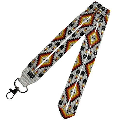 Beaded Lanyard or Badge Holder Loom Beaded Lanyard or Badge Holder from india handmade lanyard beaded for women and girls