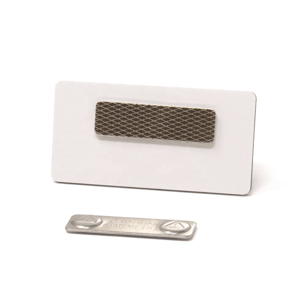 Factory Price Neodymium Magnetic Name Badge strong Magnetic Name tag Back Adhesive