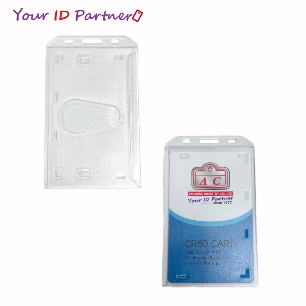 High Quality Clear ID Card protect Badge Holder