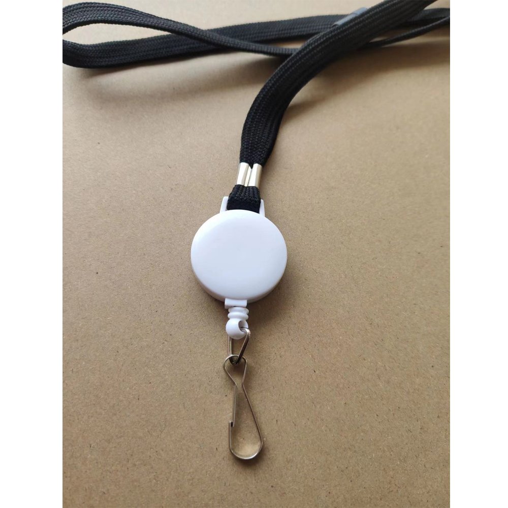 Cusotmzied Logo Printed ID Badge Card Holder Yoyo Lanyard Retractable Badge Holder Lanyard for gift