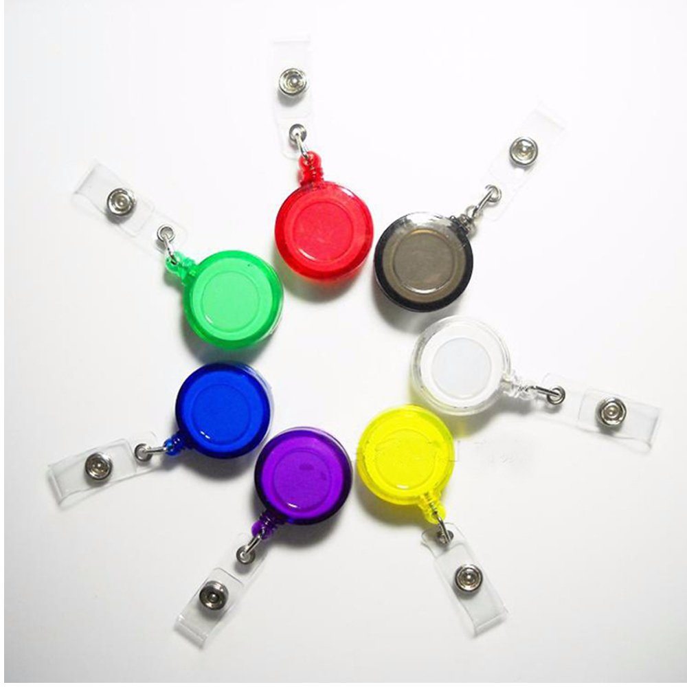 Cusotmzied Logo Printed ID Badge Card Holder Yoyo Lanyard Retractable Badge Holder Lanyard for gift