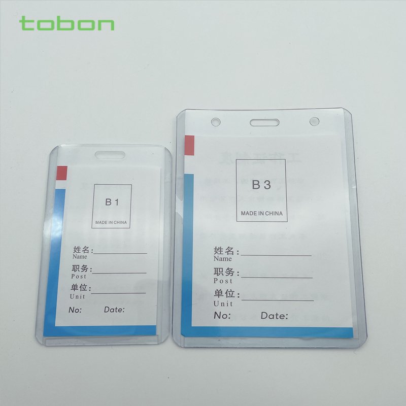 PVC Clear A1 A2 A3 B1 B2 B3 Office Certificate ID Hard Card Case Holders