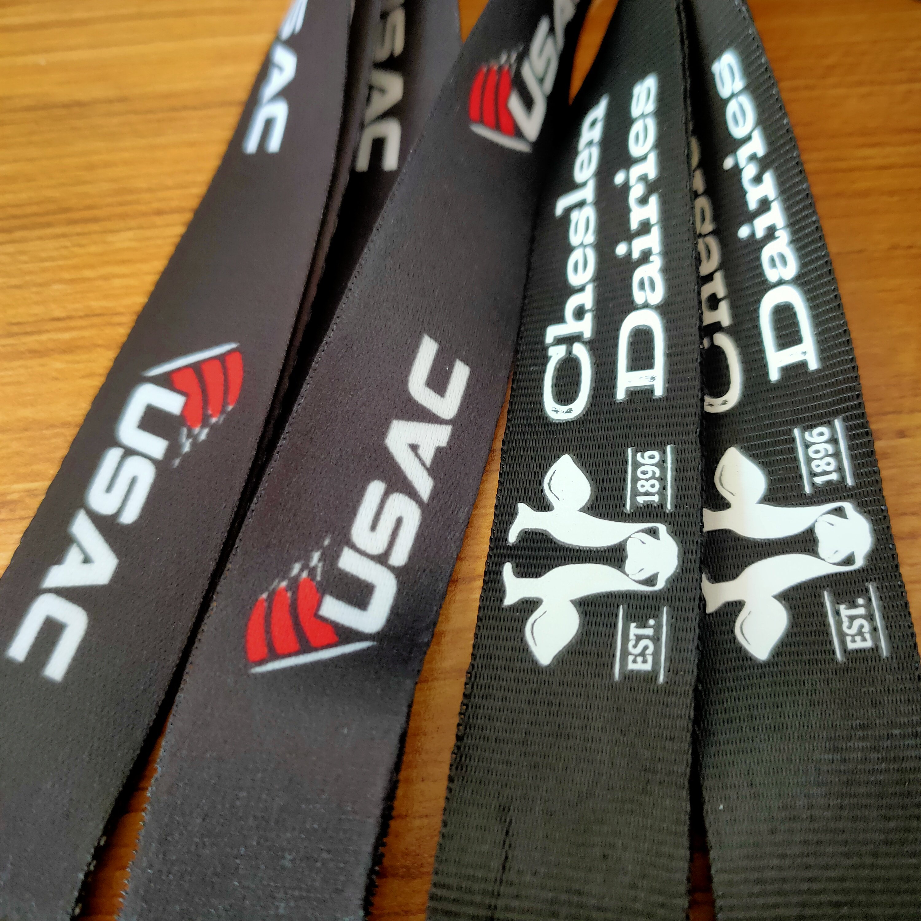 Free Promotional Items Custom Sublimation Lanyards Safety Buckle Metal Badge Key Lanyards for Business Gifts