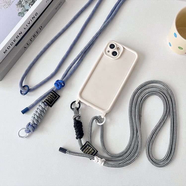 Professional Lanyard Neck Strap Keychain Color Lanyards ID Badge Holder Metal Keyring Key Holder for Keys