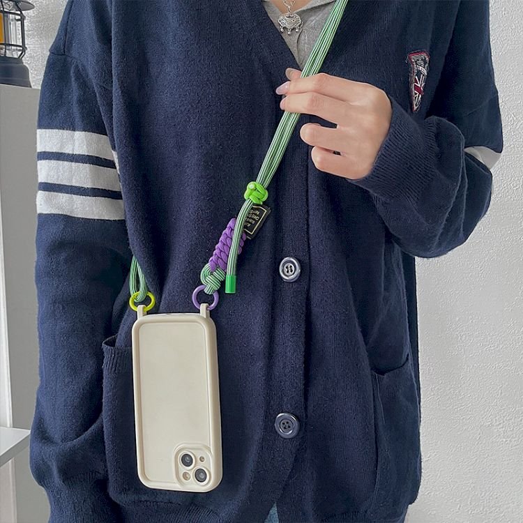 Professional Lanyard Neck Strap Keychain Color Lanyards ID Badge Holder Metal Keyring Key Holder for Keys