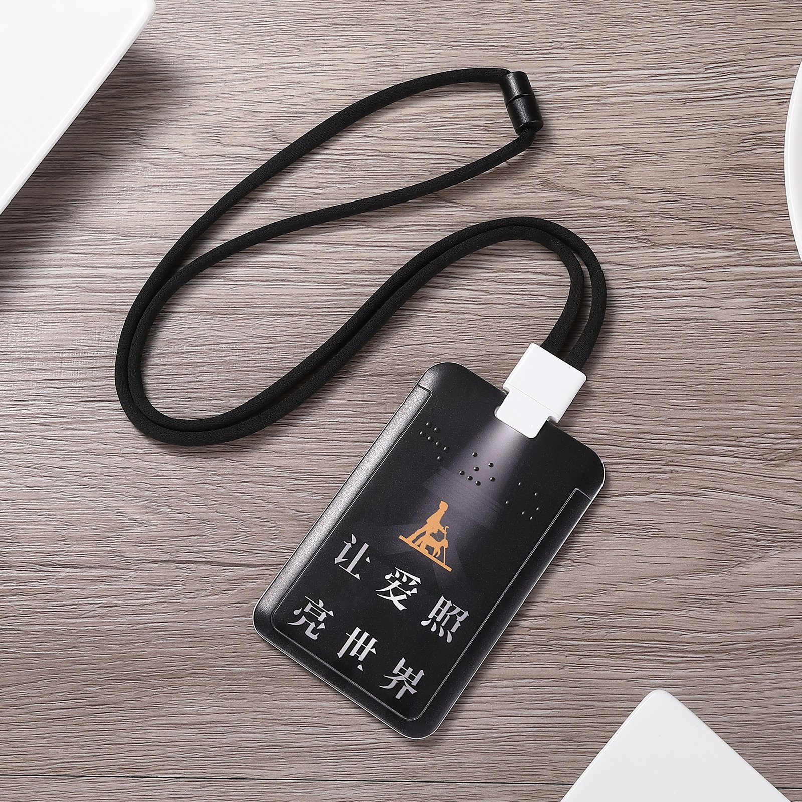 Factory Wholesale Custom Print New Most Popular Polyester Work Card Trade Fair Hard Plastic ID Card Holder Lanyard