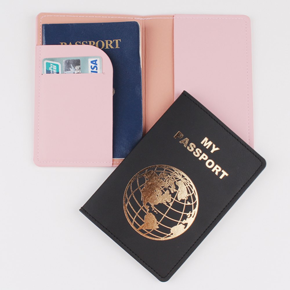 New PU leather travel documents storage passport holder passport book protective cover waterproof wear-resistant oil edge car