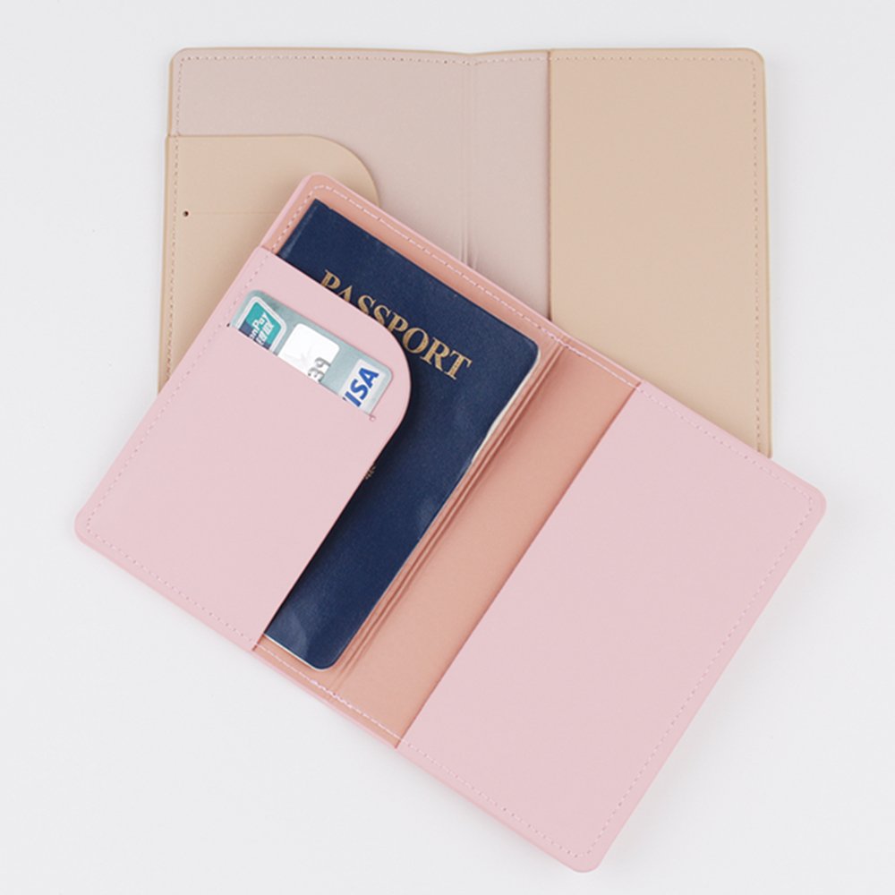 New PU leather travel documents storage passport holder passport book protective cover waterproof wear-resistant oil edge car