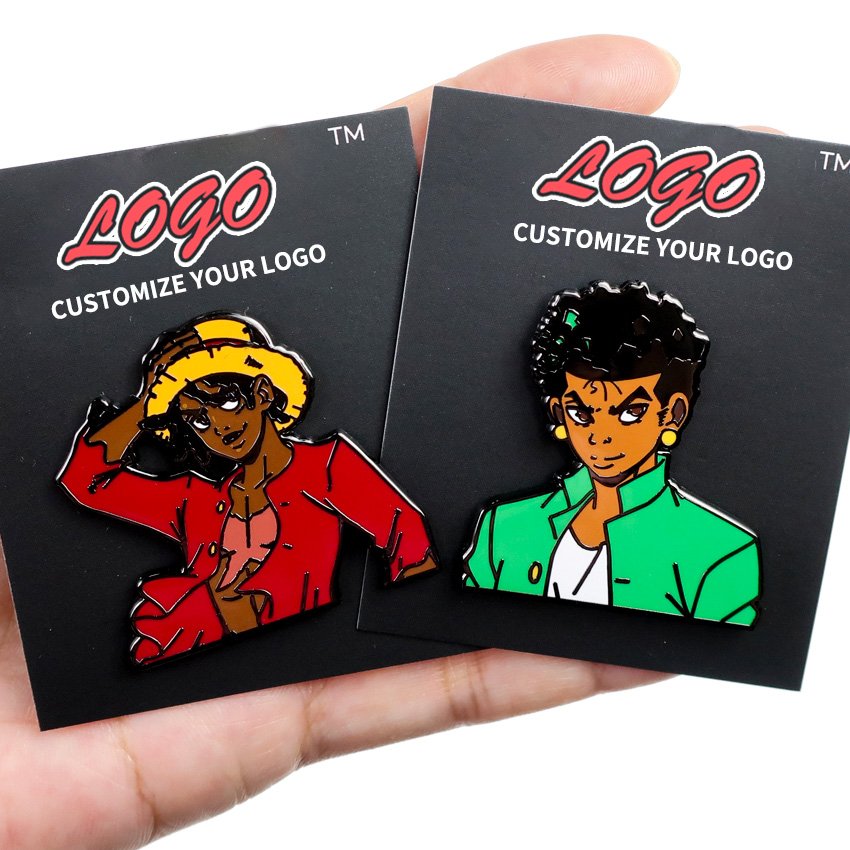 Customized manufacturer metal crafts custom made badge bulk wholesale women cute hard enamel lapel pin