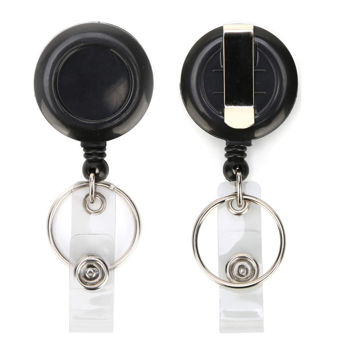 Waterproof certificate card cover lanyard easy-to-pull buckle retractable badge holder