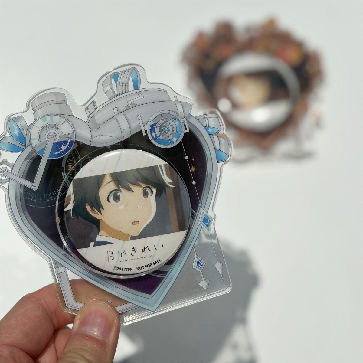 Mechanical Heart - anime goods decoration- Acrylic frame for badge