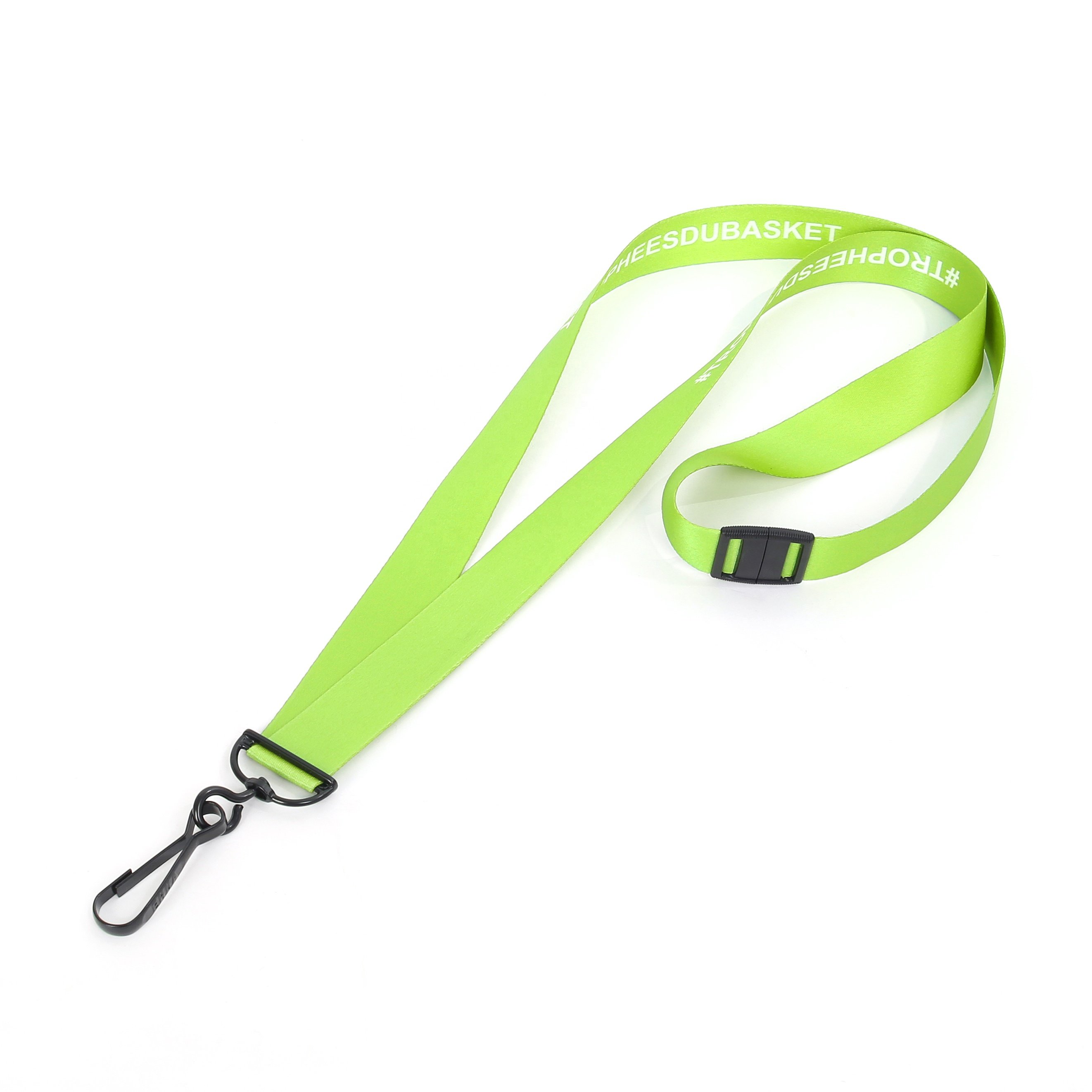 25mm Low Price Polyester Custom Sublimation Logo Lanyard Neck Strap Ergonomics Seamless promotional personal Anime lanyard