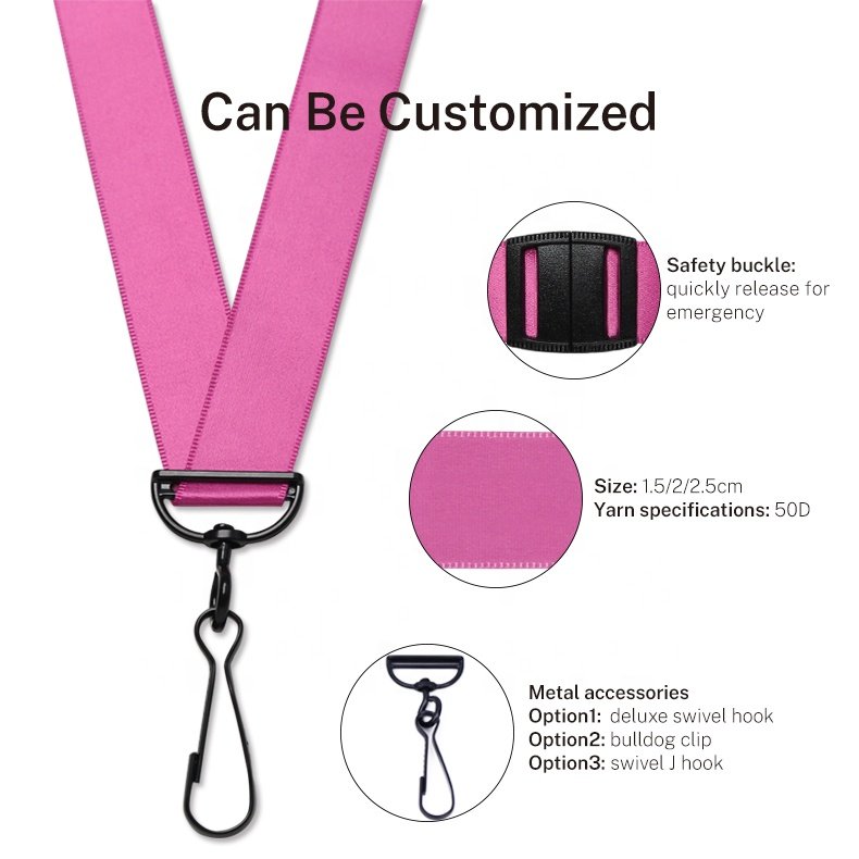 25mm Low Price Polyester Custom Sublimation Logo Lanyard Neck Strap Ergonomics Seamless promotional personal Anime lanyard
