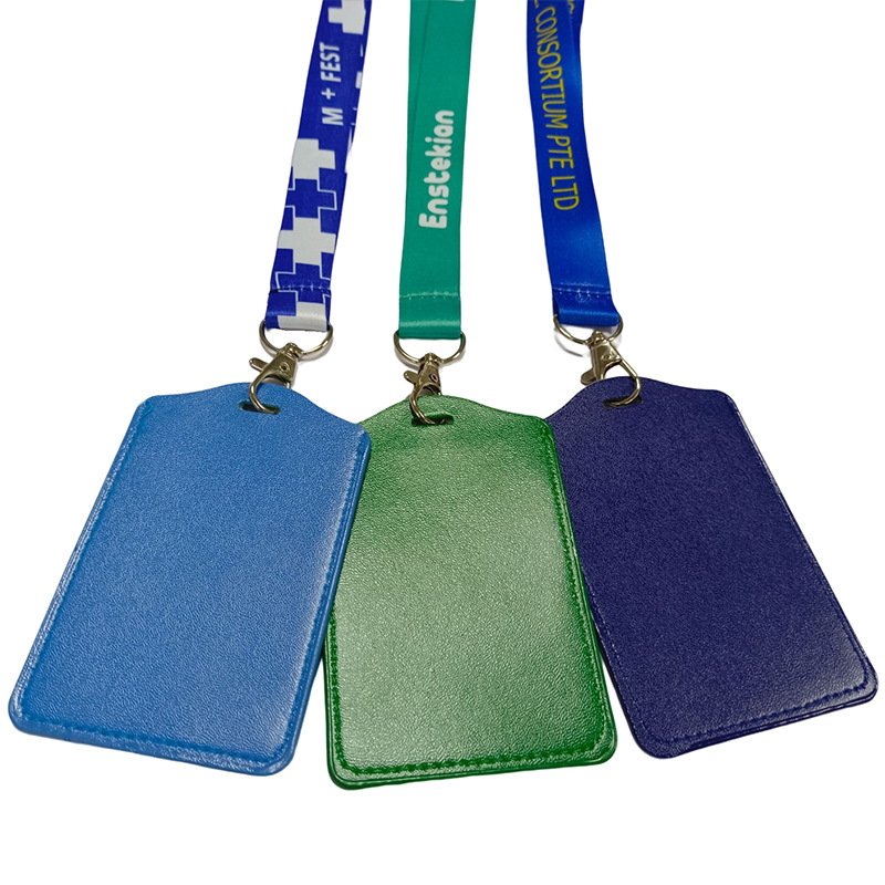 Wholesale Personalized Blank Polyester Badge Neck Straps Blank Key Printing Custom Lanyard With Buckle Adjustable