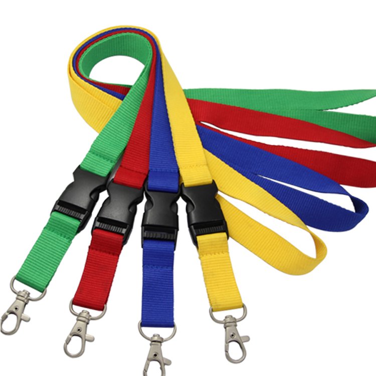 Wholesale Cheap Custom Thick Dye Sublimation Printing Badge Reel Customised Lanyard With Id Card Badge Holder