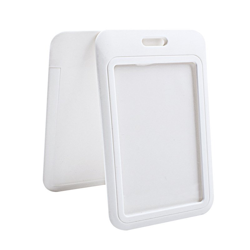 On Sale factory price ABS id card lanyard key card holder custom id card badge holder