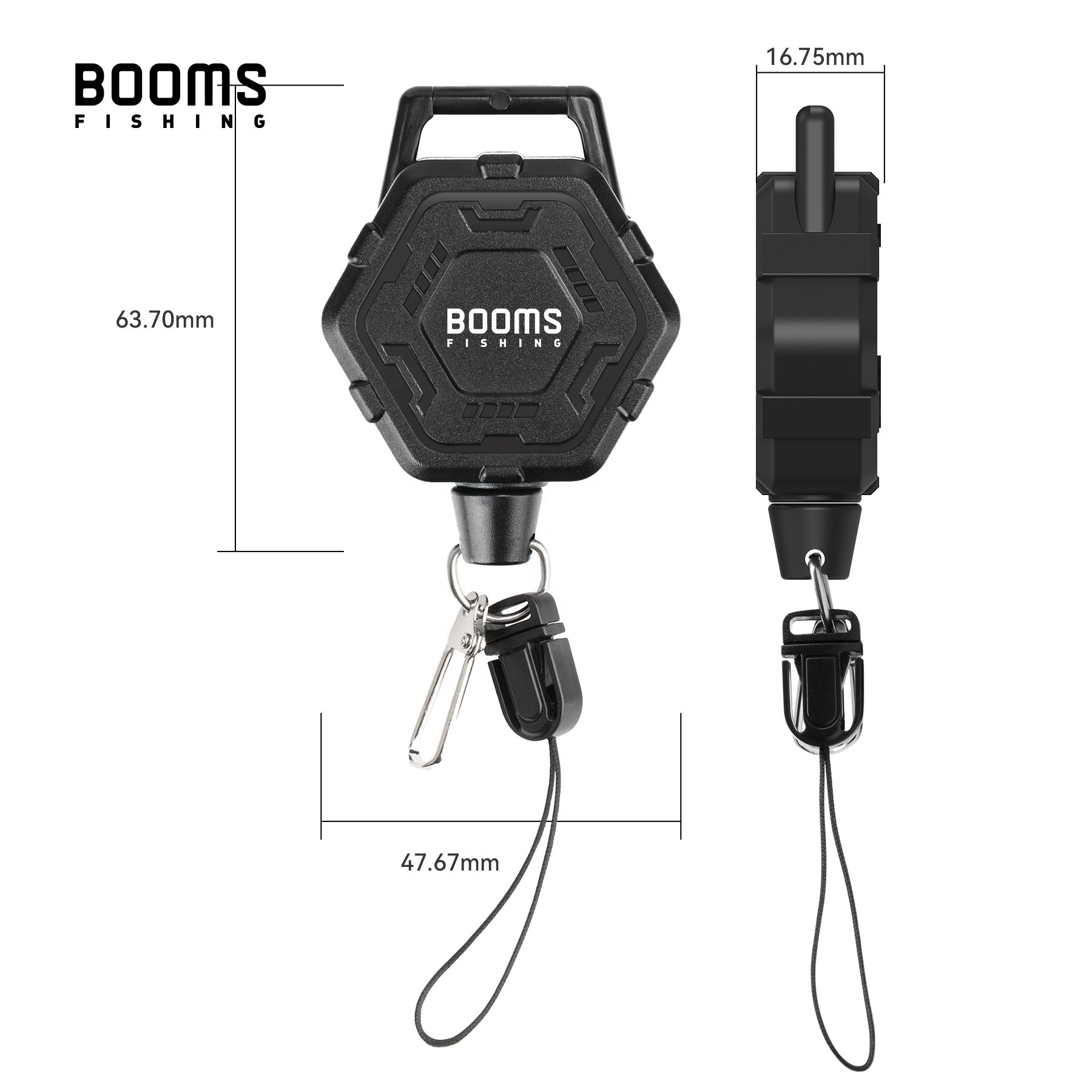 RG5 Custom Retractable Badge Reel Keychain Magnet Rebound Weight 250g Heavy Duty Retractable Id Card Badge Holder