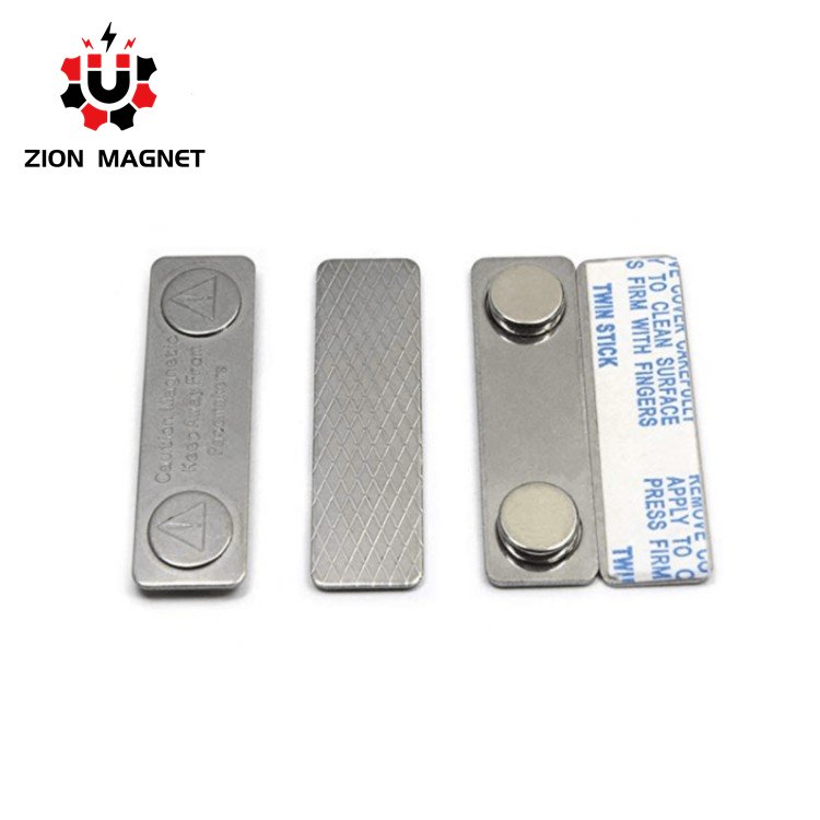 Super Strong 3M name badge with magnetic holder