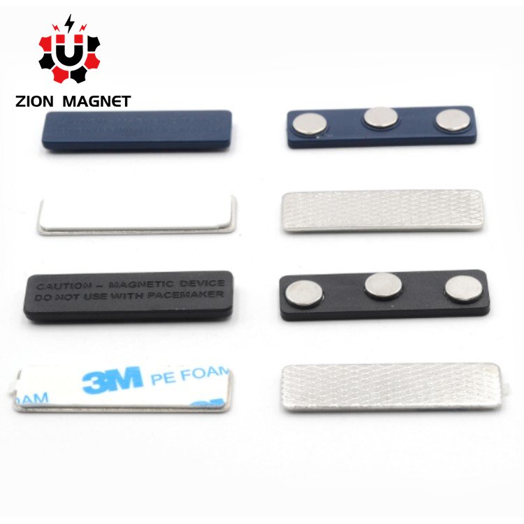 Super Strong 3M name badge with magnetic holder