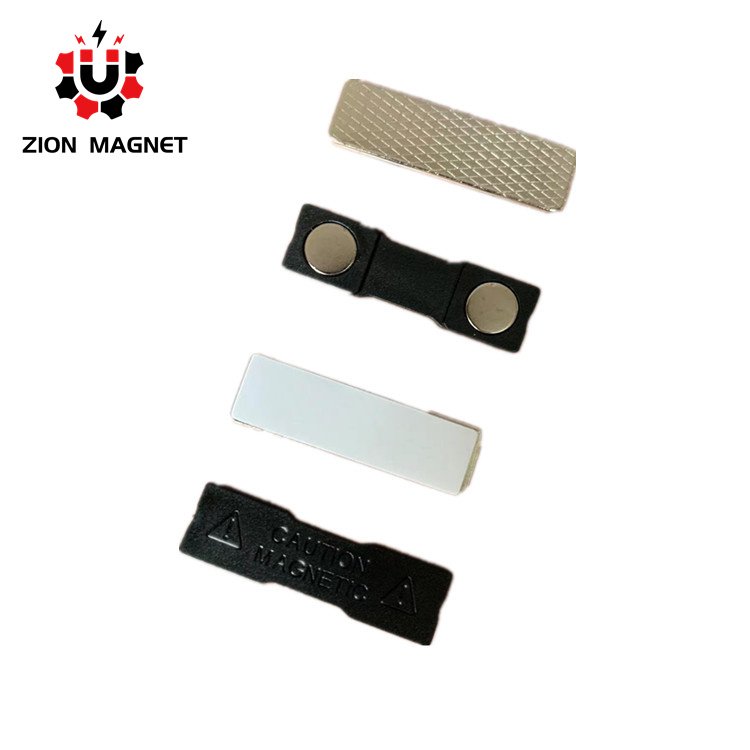Super Strong 3M name badge with magnetic holder