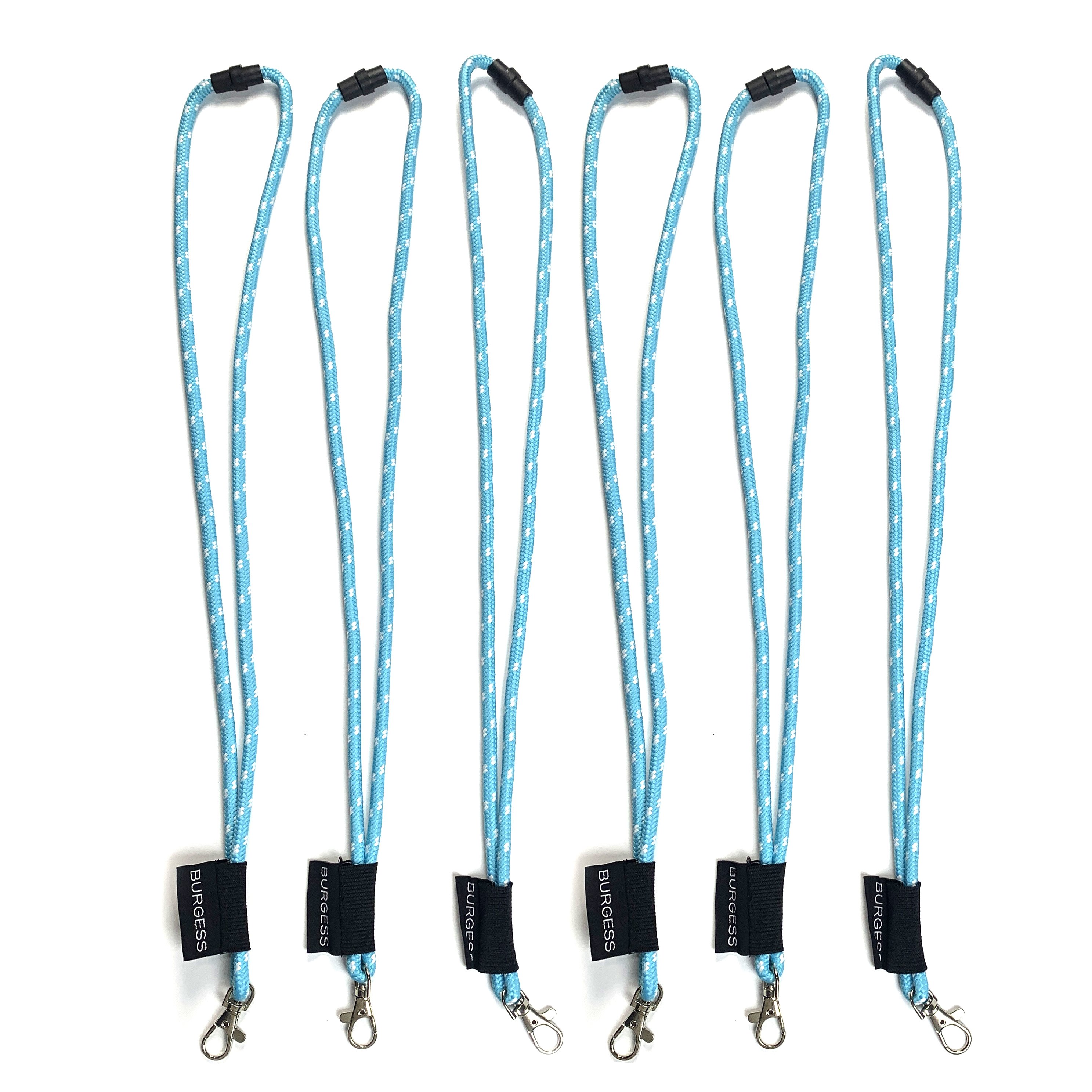 2024 2025 Newest Factory Promotional Neck Lanyard Silkscreen Printed Polyester Keychain ID Holder with custom logo