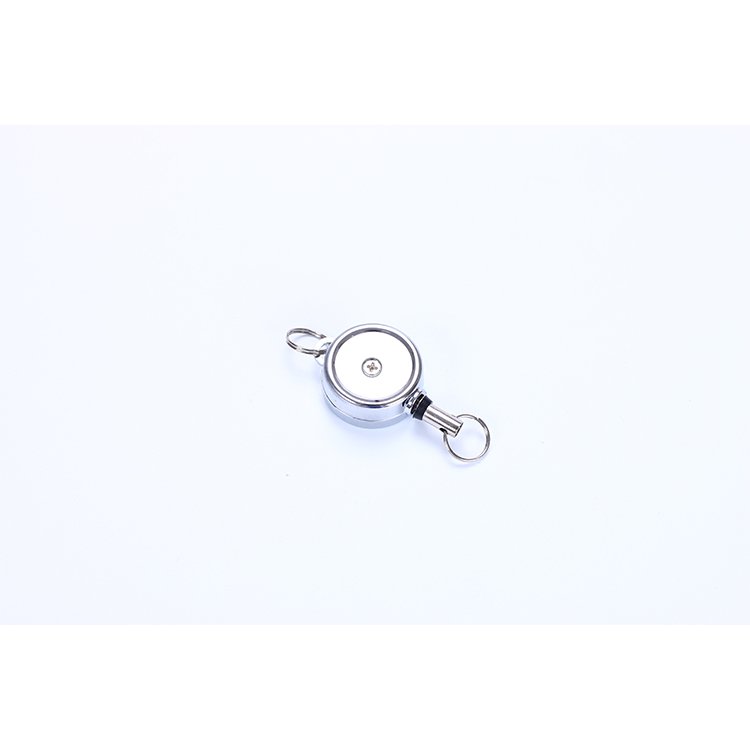 QORI Zinc Alloy 4CM Matel Badge Key Holder Name ID Badge Holder