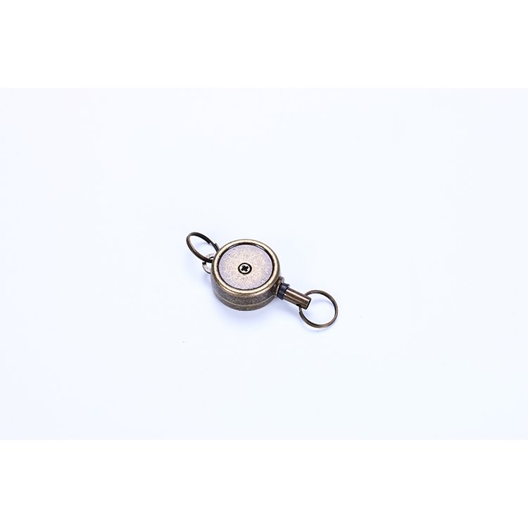 QORI Zinc Alloy 4CM Matel Badge Key Holder Name ID Badge Holder