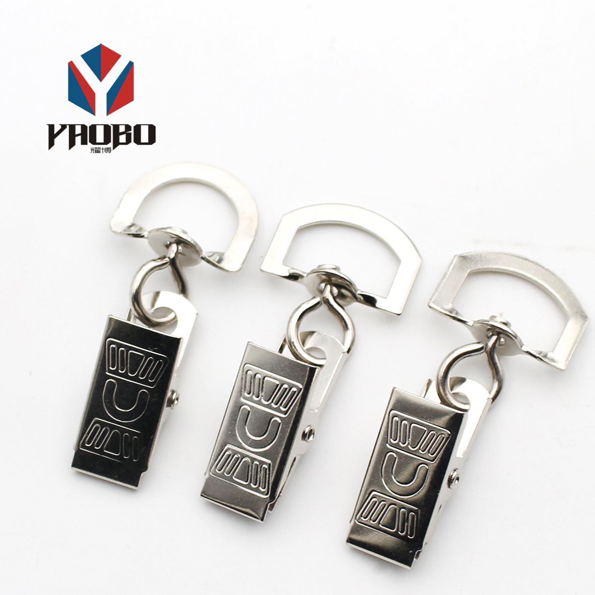 Fashion High Quality Metal Badge ID Bulldog Clip
