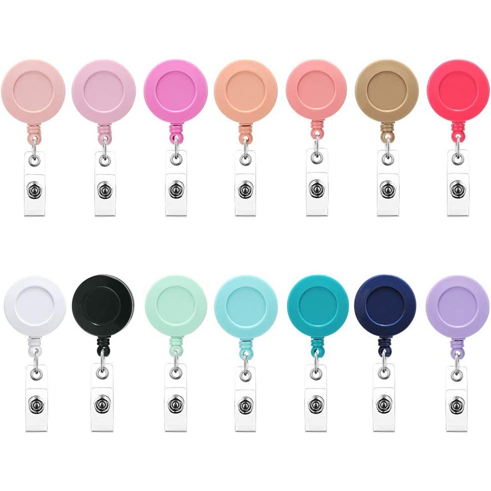Custom Promotional Yoyo Retractable ID Badge Reel for ID Card Holder or Lanyard or nursing badge reels