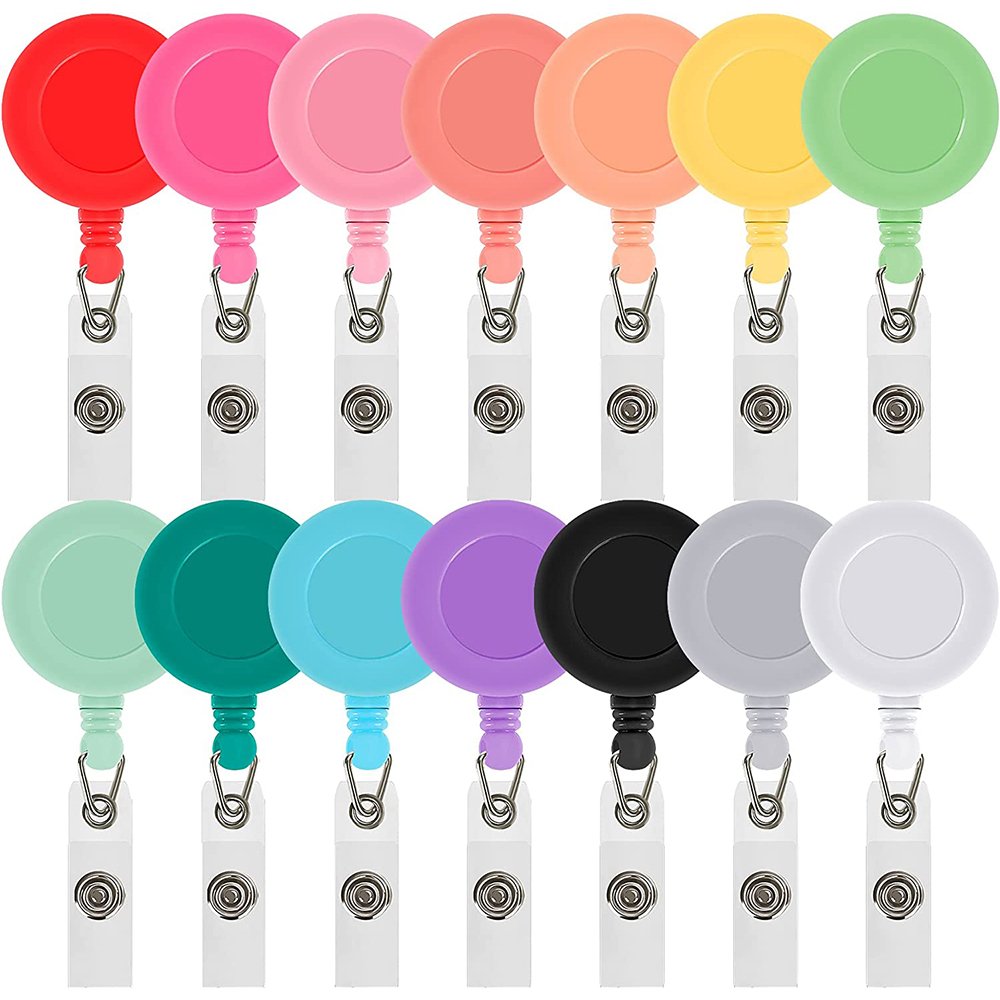 Custom Promotional Yoyo Retractable ID Badge Reel for ID Card Holder or Lanyard or nursing badge reels