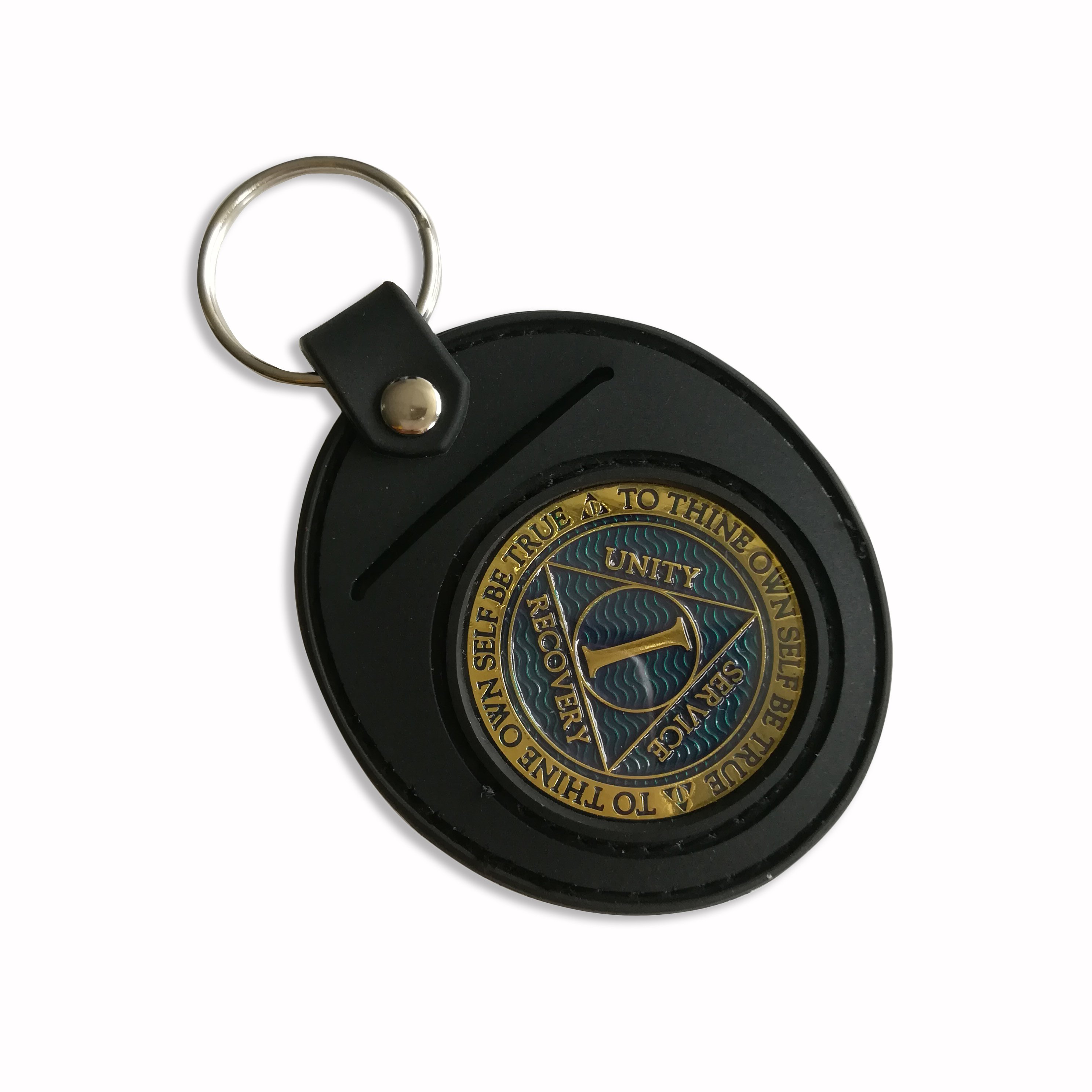 2024 Hot Sale Manufacturers Free Sample Soft Custom PVC black coin key chain holders
